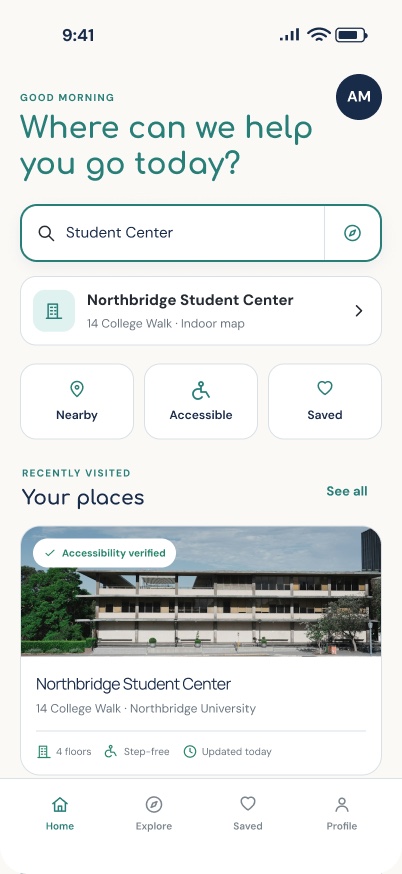 InPath Search results screen