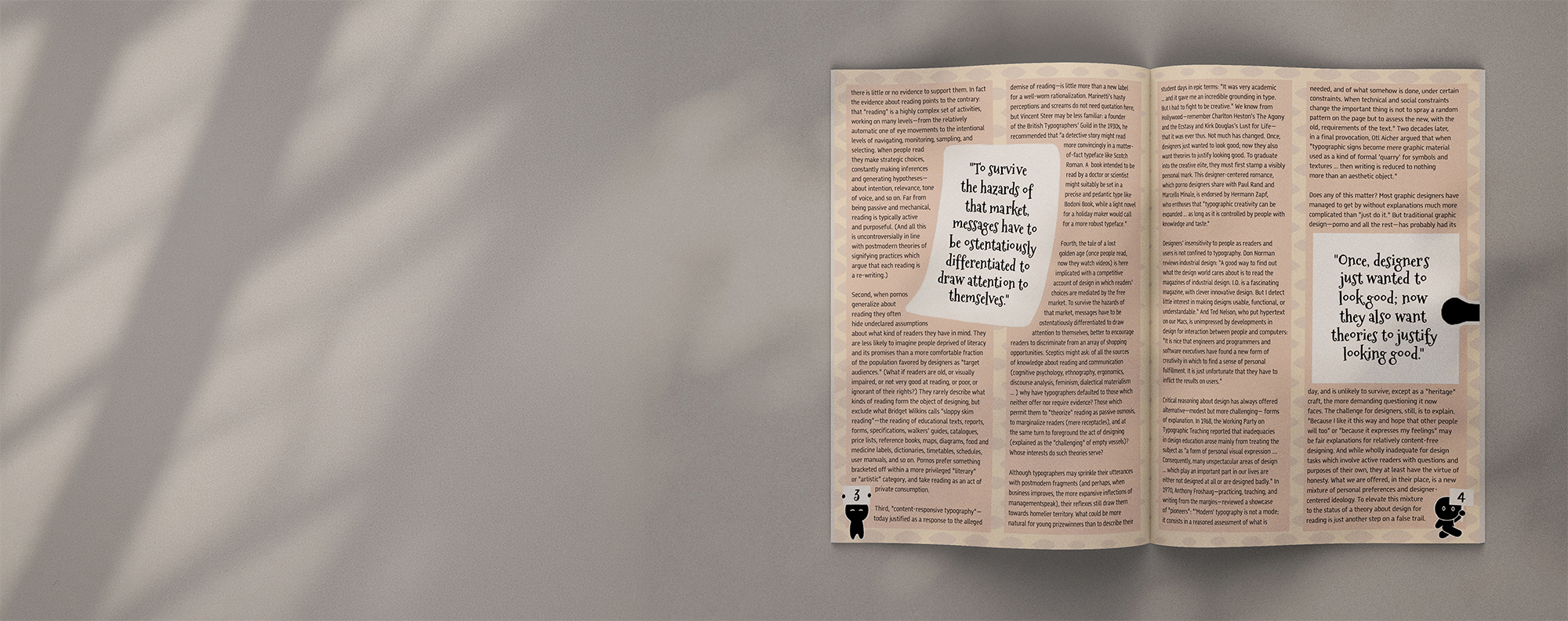 Look at Me Editorial Illustration Hero