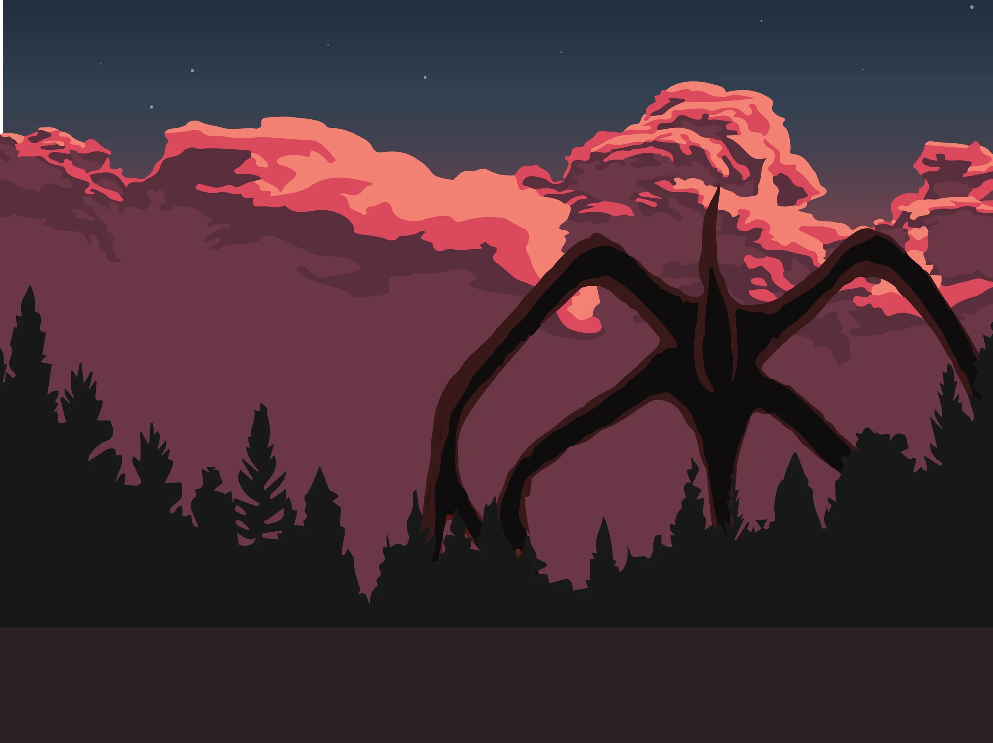 Stranger Things Minimalist Poster Series hero image
